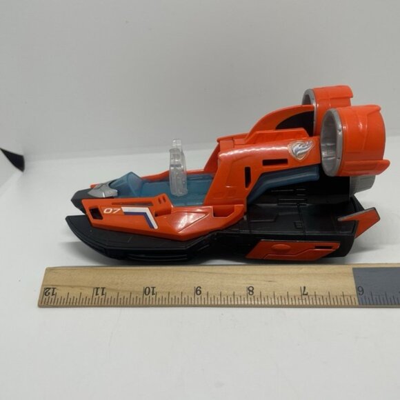 Paw Patrol The Mighty Movie Zuma's Lights Sounds Hovercraft Jet Boat Vehicle - Picture 5 of 7